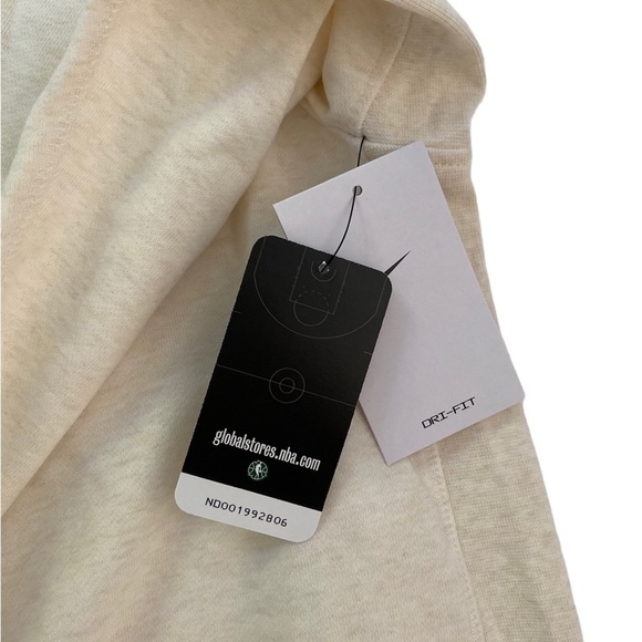 Nike NWT Men’s XXL NBA Authentics Cream Philadelphia 76ers Sweatshirt New - Picture 5 of 10